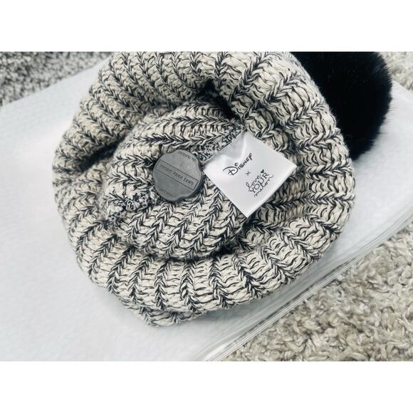 Love Your Melon X Disney Minnie Mouse Beanie Hat Double Pom’s Black main image 3